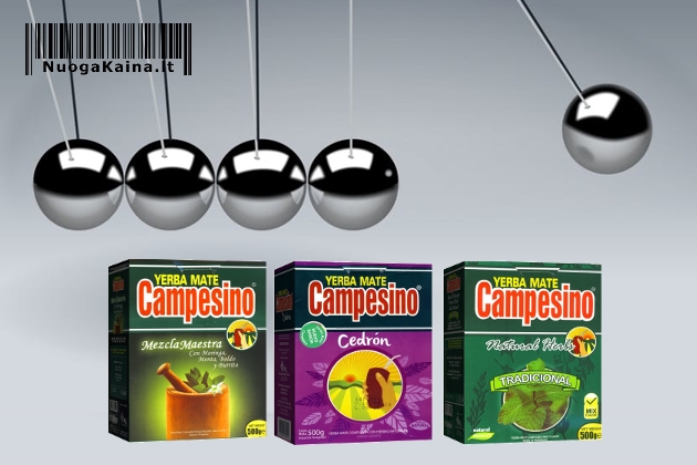 Matė CAMPESINO – trijų arbatų rinkinys