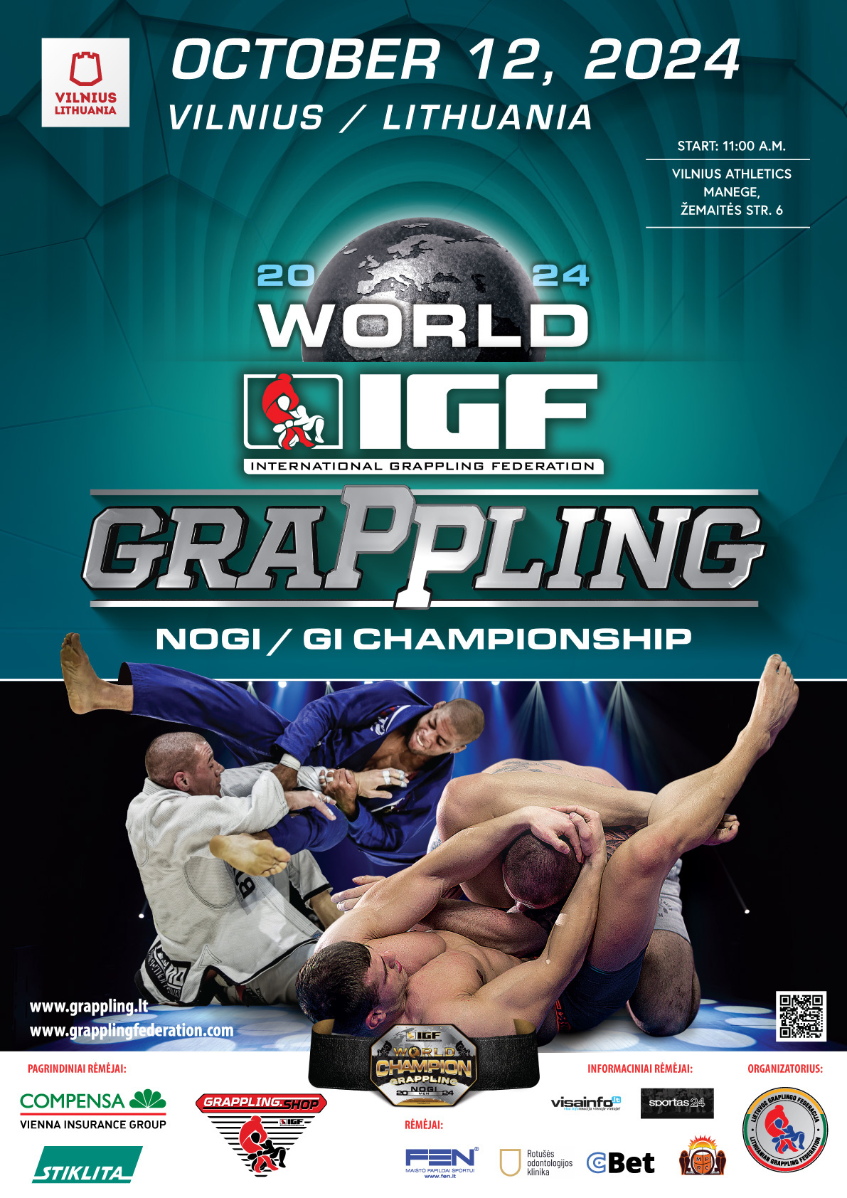 IV Pasaulio IGF Grappling imtynių čempionatas