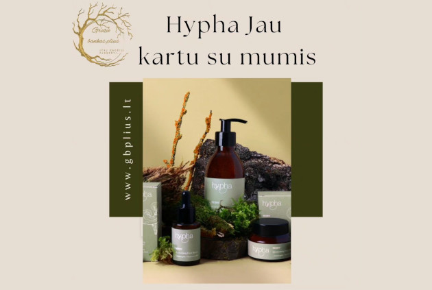 HYPHA – profesionali kosmetika su funkciniais grybais