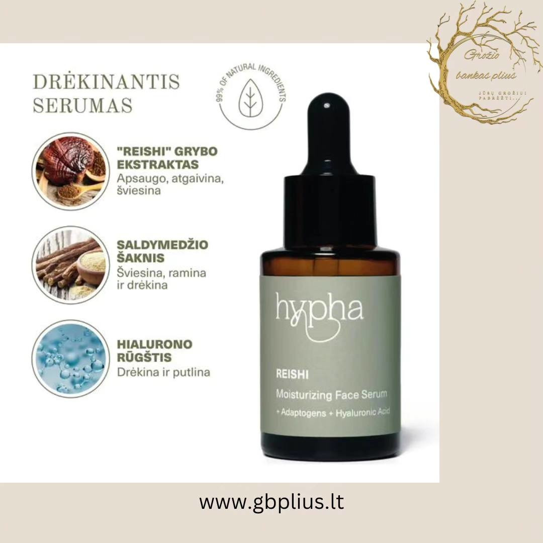HYPHA – profesionali kosmetika su funkciniais grybais