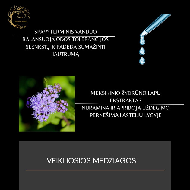 Profesionali raminamoji procedūra su terminiu Spa™ vandeniu!