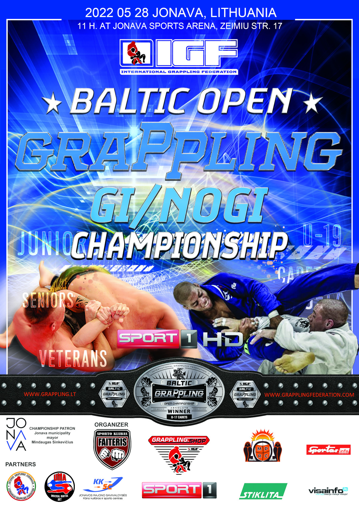 Baltijos šalių atviras Grappling čempionatas 2022