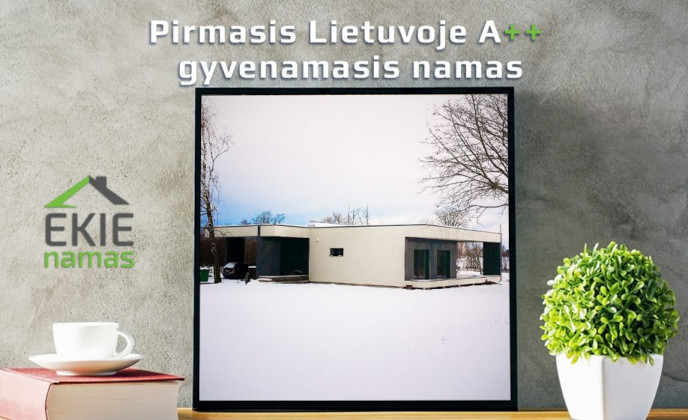 A++ klasės gyvenamasis namas