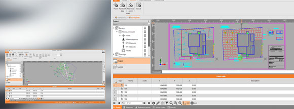 Programinė įranga GeoMax X-PAD Fusion