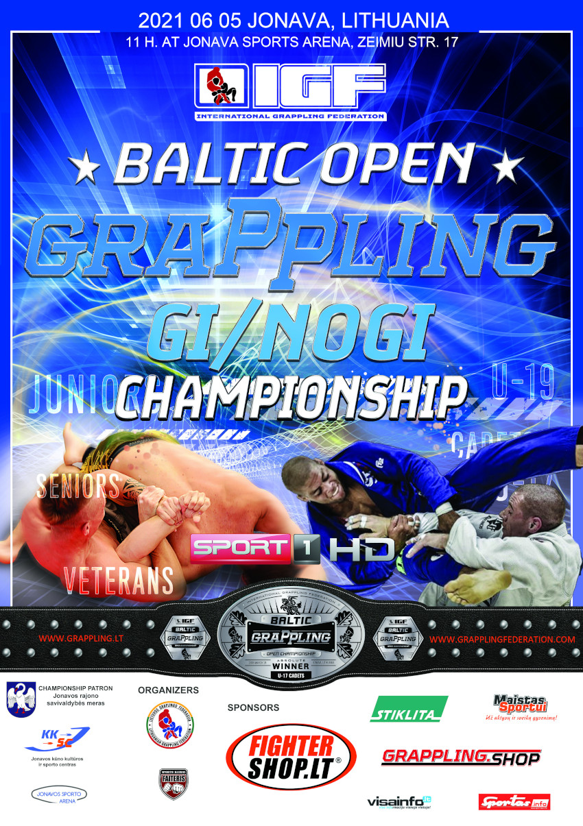 Baltijos šalių atviras Grappling čempionatas 2021