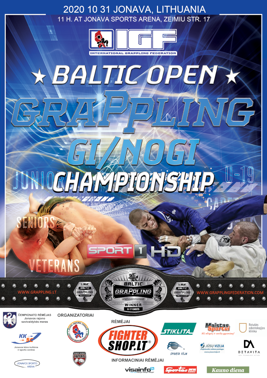 Baltijos šalių atviras Grappling čempionatas 2020