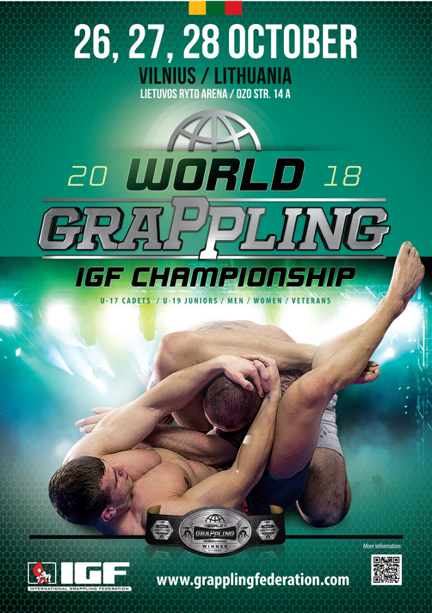 Grappling imtynių pasaulio čempionatas Vilniuje