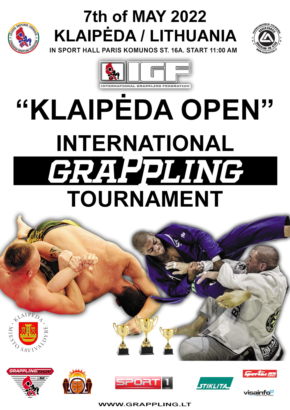 Tarptautinis Grappling imtynių turnyras KLAIPĖDA OPEN 2022