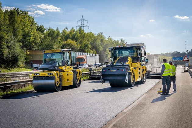 BOMAG kelių technika