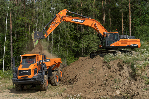 DOOSAN specialioji statybinė technika