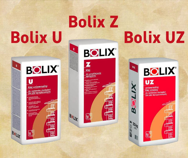 Fasadų apšiltinimo sistemos BOLIX naudojant putų polistirolį