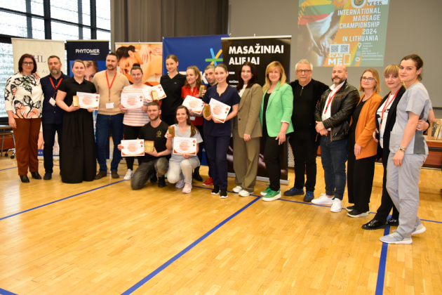 Tarptautinis masažo čempionatas Vilniuje