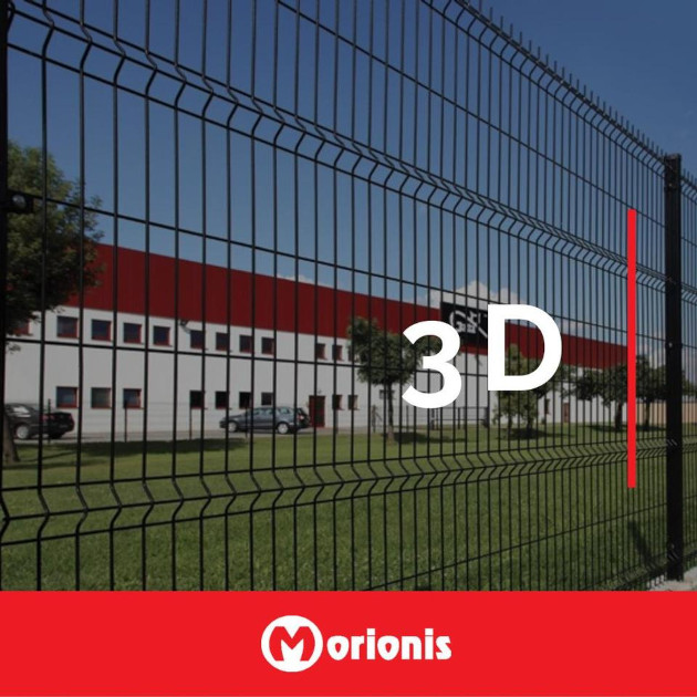 Segmentinės tvoros 3D, 2D bei 2D Safety 
