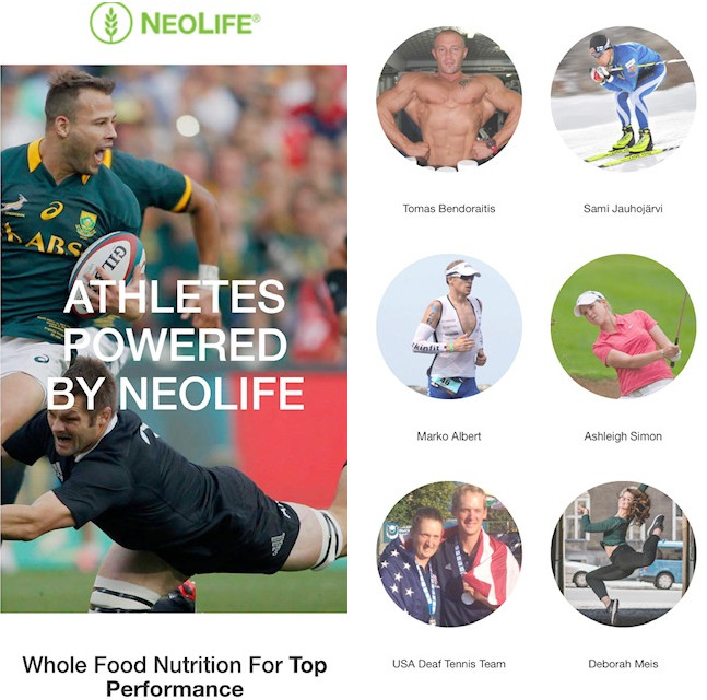 Vitaminai ir maisto papildai sportui NeoLife