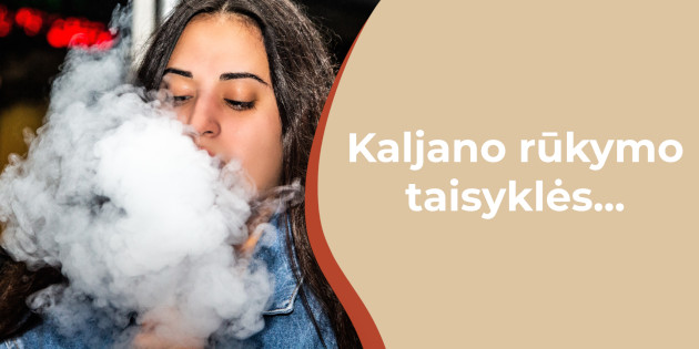 Ar kaljaną reikia traukti į plaučius?