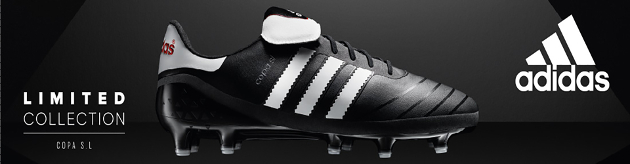 Futbolo bateliai Adidas Copa SL: Ypač lengvi bateliai profesionaliam futbolui, kurti nuo 1982 m.