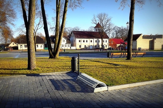 Žagarės miesto aikštės rekonstrukcija - vienas iš daugelio VILPROJEKTAS įgyvendintų projektų