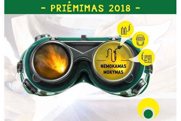 PRIĖMIMAS 2018: Suvirintojo kvalifikacija