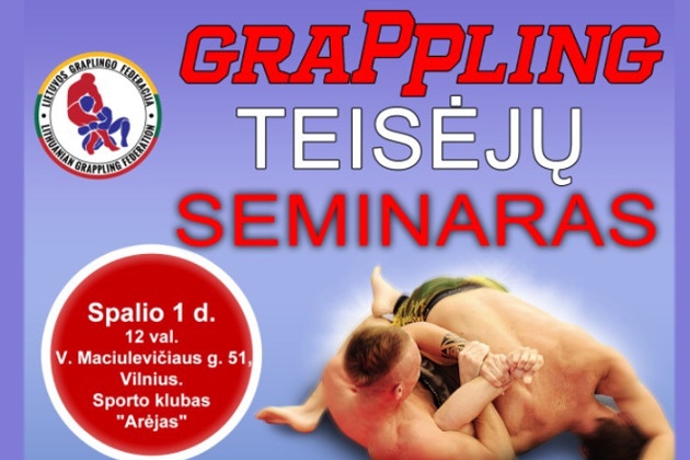 Lietuvos graplingo federacijos mokymai teisėjams