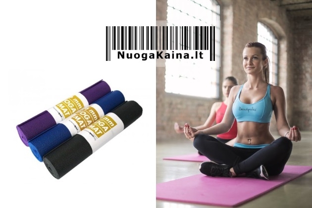 Aerobinis kilimėlis SPORTBAY® – minkštas ir lankstus kilimėlis treniruotėms