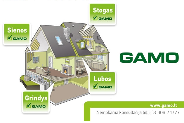 Pastatų apšiltinimas purškiamų poliuretano putų technologija - GAMO termovata