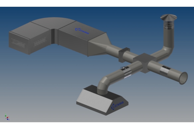 Vėdinimo gaminių 3D BIM biblioteka projektuotojams REVIT platformoje