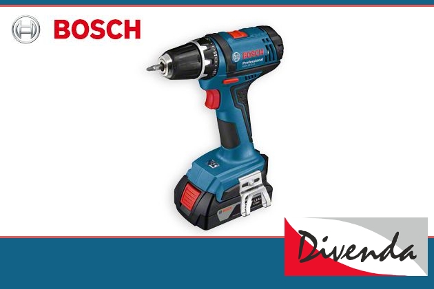 Akumuliatorinis suktuvas-gręžtuvas Bosch GSR 18-2-Li Professional DIVENDA parduotuvėse