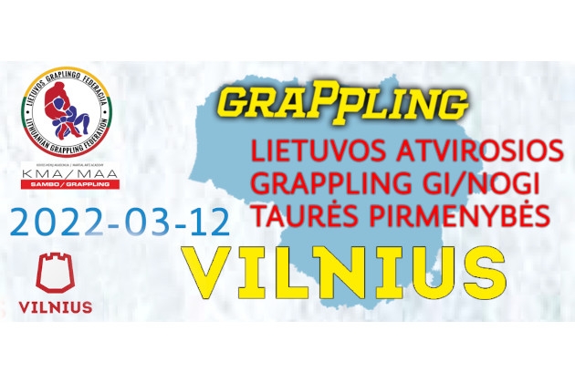 Lietuvos atvirosios Grappling Gi/Nogi taurės pirmenybės 2022