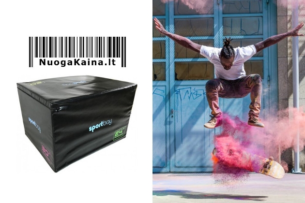 Minkšta platforma SPORTBAY® Plyo box (27 kg)