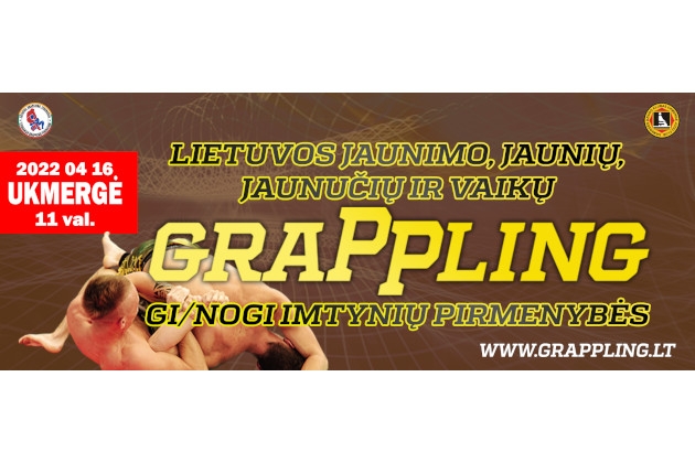 Lietuvos mokinių (jaunimo, jaunučių ir vaikų) Grappling Gi/Nogi pirmenybės 2022