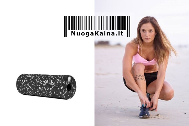 Masažinis volas TIGUAR MINI ROLLER – kompaktiškas volas pėdų trigerinių taškų masažui