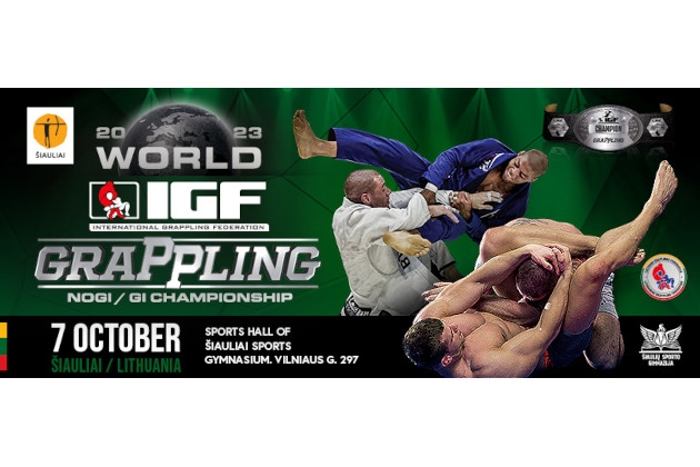 III Pasaulio IGF Grappling imtynių čempionatas 2023 / World Grappling Championship 2023