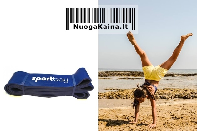 Elastinė pasipriešinimo juosta SPORTBAY® (64 mm) – efektyvi treniruočių piemonė pažengusiems sportininkams