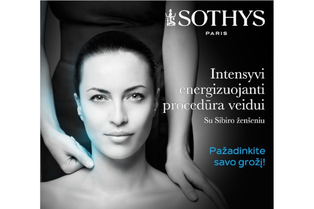 Pažadinkite savo grožį su SOTHYS intensyvia, energizuojančia procedūra veidui su Sibiro ženšeniu