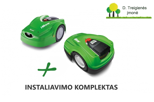 Perkantiems vejos pjovimo robotus VIKING iMow - instaliavimo komplektai dovanų!