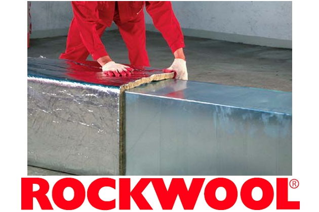 Vėdinimo ortakių šilumos, garso bei antikondensacijos izoliacija - ROCKWOOL KLIMAFIX