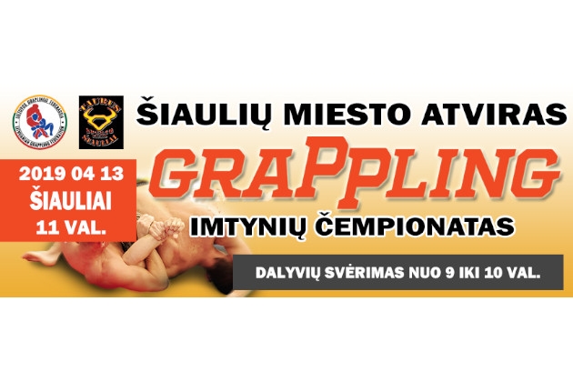 Šiaulių atviras Grappling Nogi čempionatas 2019
