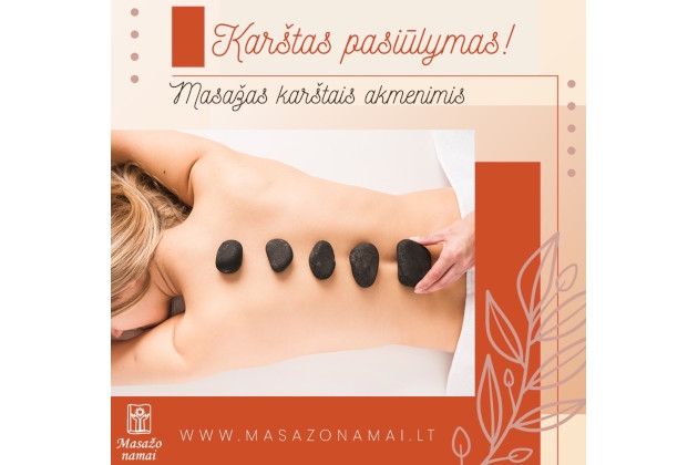 Masažas karštais akmenimis – Karštas ŠEIMOS MASAŽO NAMŲ pasiūlymas!