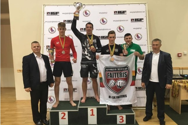 Per metus – į grappling imtynių čempionus