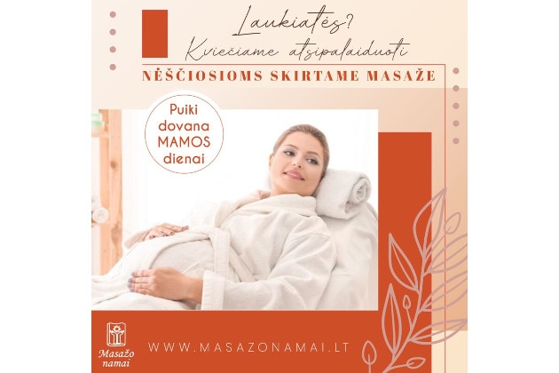 Masažas nėščiosioms – puiki dovana mamos dienai