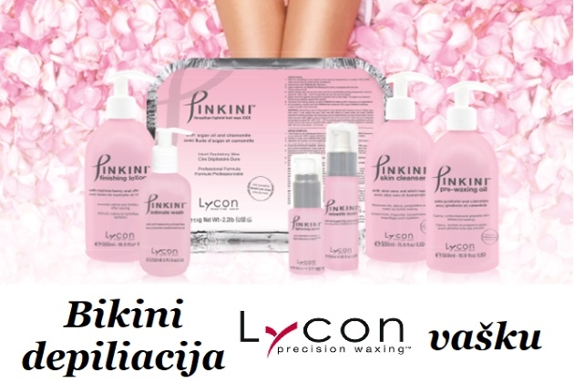 Bikini depiliacija LYCON vašku – dar lengviau ir patogiau