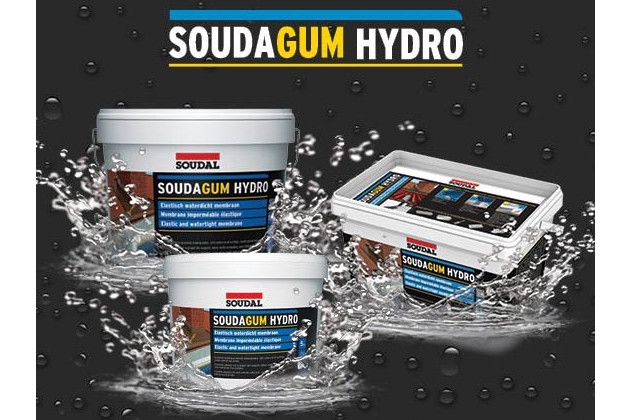 SOUDAGUM HYDRO – revoliucinis hidroizoliacinis gaminys iš SOUDAL