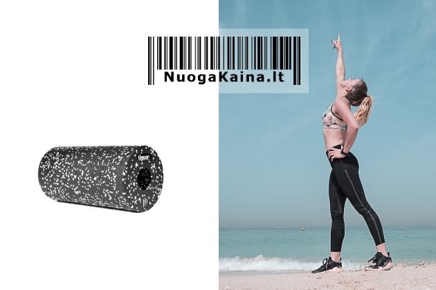 Masažinis volas TIGUAR FASCIA ROLLER – raumenims atpalaiduoti ir apšildyti