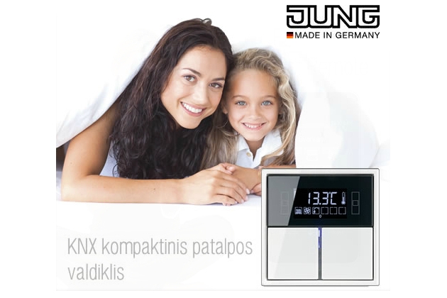 Protingo namo sistemos JUNG KNX privačiuose ir viešuose pastatuose