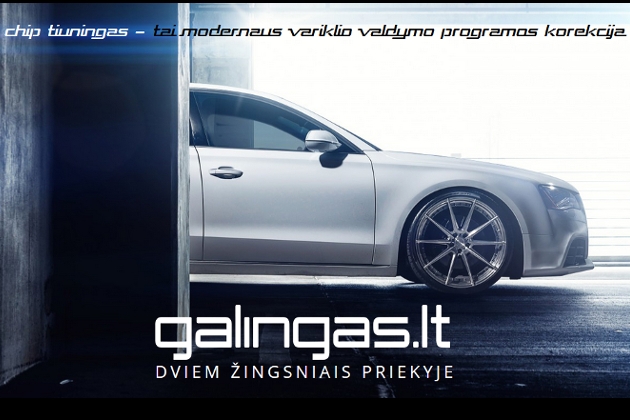 Chip tiuningas - tai modernaus variklio valdymo programos korekcija