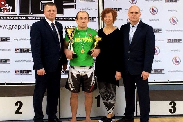 Lietuvos graplingo čempionate – S. Greičichos pergalė