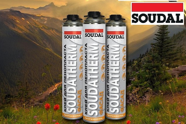 Pastatų izoliacija (ETIC sistema) - daug lengvesnė ir greitesnė su SOUDAL klijais Soudatherm
