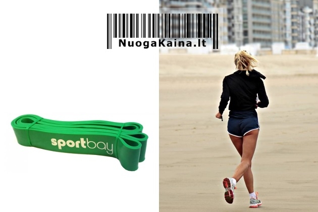 Elastinė pasipriešinimo juosta SPORTBAY® (45 mm) greičio, manevringumo ir jėgos pratimams