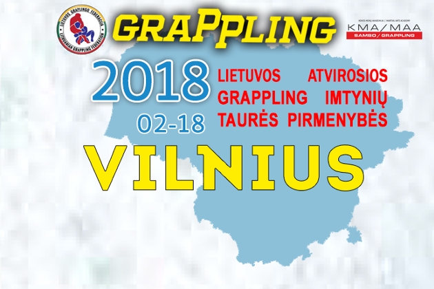 Lietuvos atviros Grappling taurės pirmenybės 2018