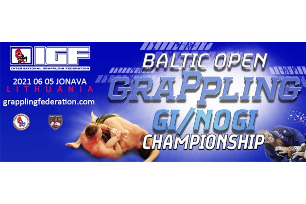 Baltijos šalių atviras Grappling čempionatas 2021 / Baltic Open Grappling Gi/Nogi Championship 2021